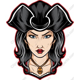 Fierce Female Pirate