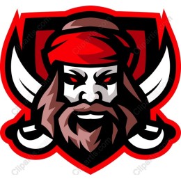 Fierce Pirate Mascot