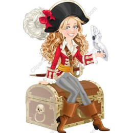 Charming Female Pirate