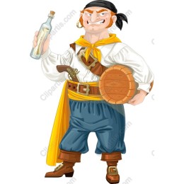 Classic Pirate Character