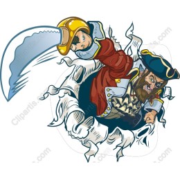 Swashbuckling Pirate Burst