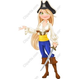 Charming Female Pirate