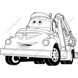 Cheerful Tow Truck