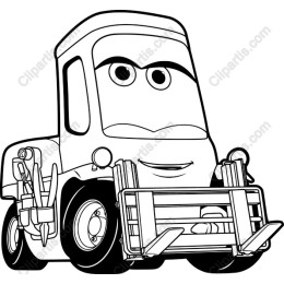 Playful Cartoon Bulldozer