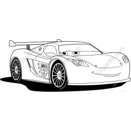 Sleek Racing Car