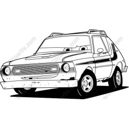 Cartoon Car Delight
