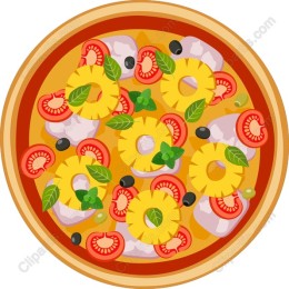 Vibrant Pineapple Pizza