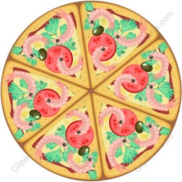 Seafood Pizza