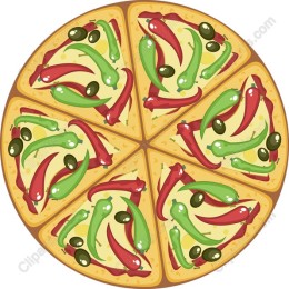 Colorful Pizza