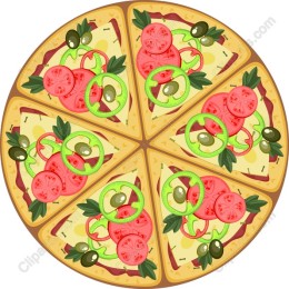 Delicious Fresh Veggie Pizza