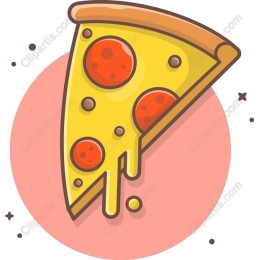 Cheesy Pepperoni Pizza Slice