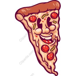 Happy Pizza Slice