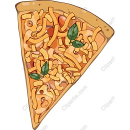 Pizza Slice with Fries