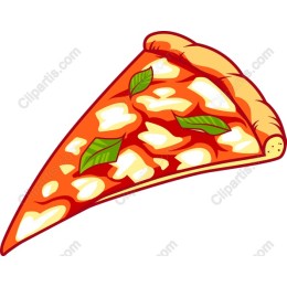 Vibrant Pizza Slice