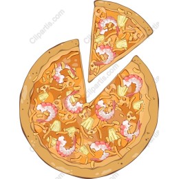 Shrimp and Pineapple Pizza