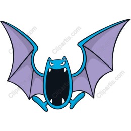 Vibrant Playful Bat