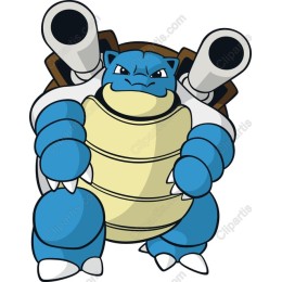 Charismatic Turtle with Water Cannons
