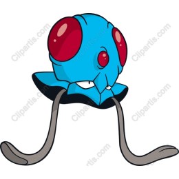 Whimsical Blue Creature