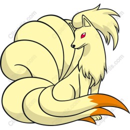 Mythical Nine-Tailed Fox (Kitsune)