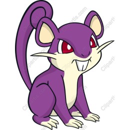 Playful Purple Creature