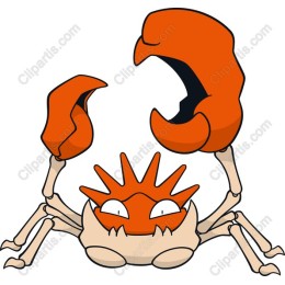 Playful Cartoon Crab