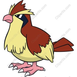 Charming Cartoon Bird