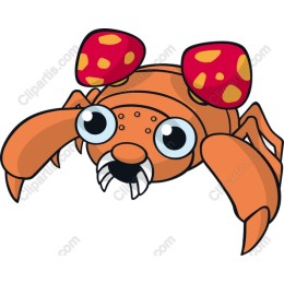 Playful Polka-Dotted Crab