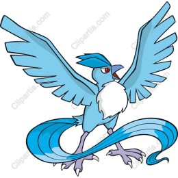 Majestic Blue Bird