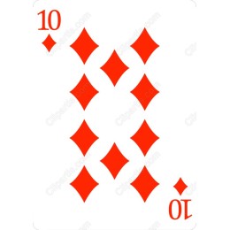10 of Diamonds