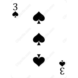 3 of Spades