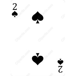 2 of Spades Card