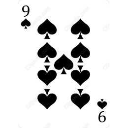 9 of Spades Card