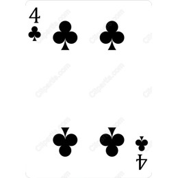 4 of Clubs