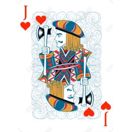 Jack of Hearts Playing Card