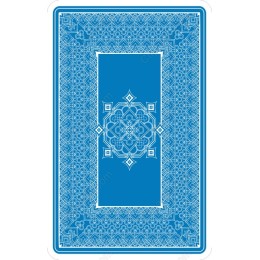 Intricate Blue Floral