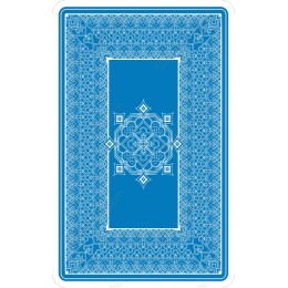 Elegant Blue Card