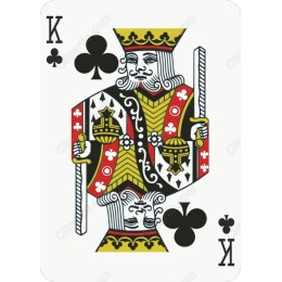 King of Clubs Playing Card