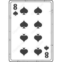 8 of Spades Card