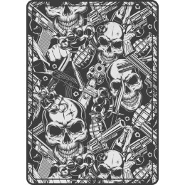 Gritty Skull & Weapon