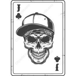 Jack of Spades Skull