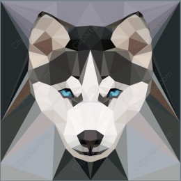 Polygonal Husky