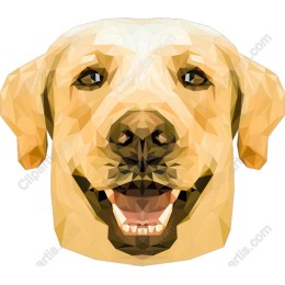 Geometric Labrador Retriever