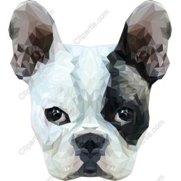 Polygonal French Bulldog