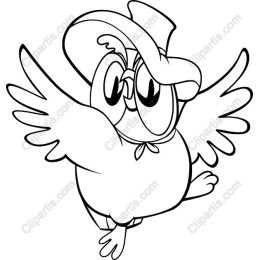 Charming Winged Owl
