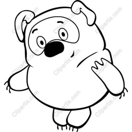 Adorable Cartoon Bear