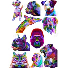 Animal Portraits Set