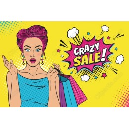 Crazy Sale Pop Art