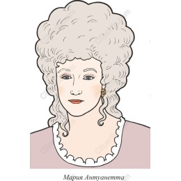Marie Antoinette Elegant Portrait