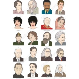 Historical Figures Clipart Bundle