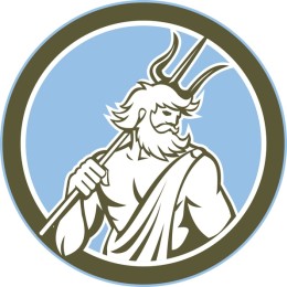 Poseidon - Clipart